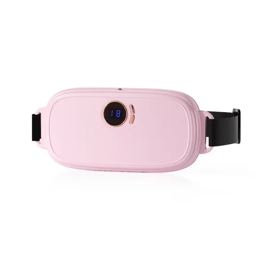 Wireless heating pad with 3 temperature settings and 4 massage modes; portable foot warmer that heats up in 3 seconds; a gift for women and girls; essential for relaxation at home, in the office, and in the car