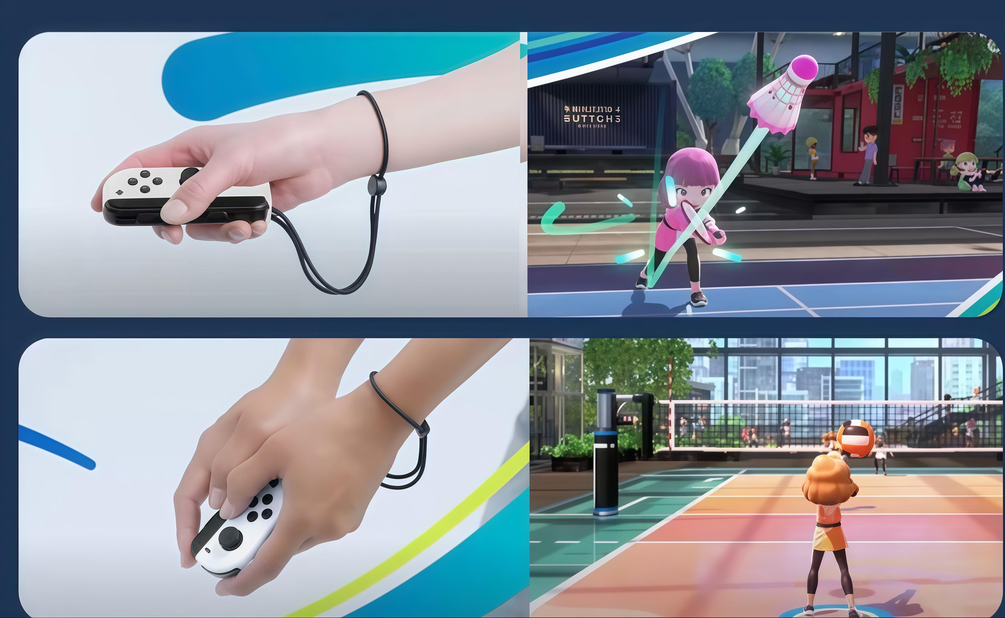 MOVONE Replacement Controller for Switch Lite/OLED Supports Dual Vibration 6-Axis Gyro Wake-up Motion Controls Screenshot L/R Buttons Enhance Gaming Experience