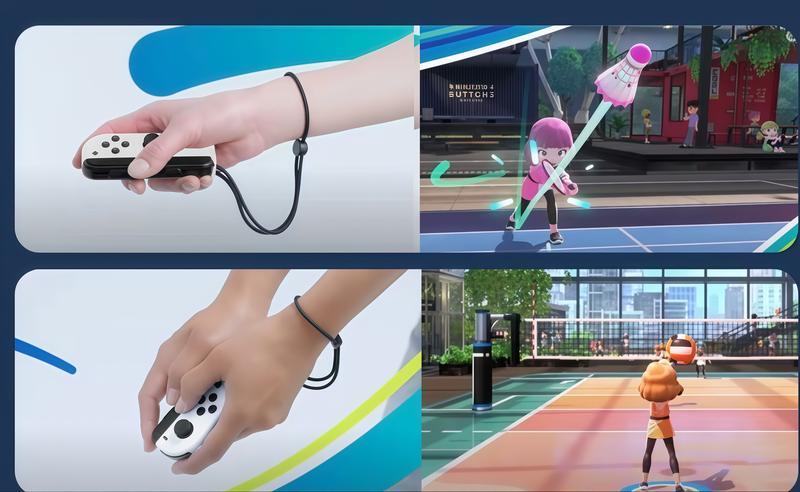 MOVONE Replacement Controller for Switch Lite/OLED Supports Dual Vibration 6-Axis Gyro Wake-up Motion Controls Screenshot L/R Buttons Enhance Gaming Experience