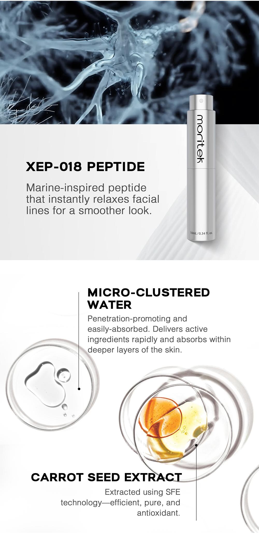 Moritek BOTOX MIST (10ml pocket-size)｜Sculpt, Hydrating & Smooth Skin, Reduces Fine Lines, BOTOX IN BOTTLE