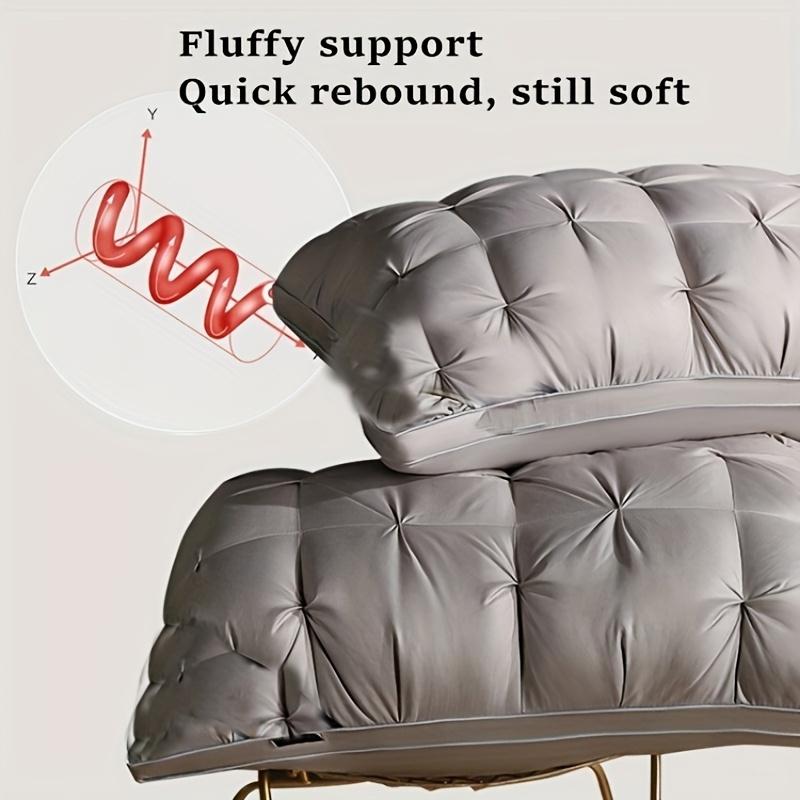 UFIST 5-star hotel luxury style pillows, 17×27 inches 990g, ultra-soft and fluffy pillow core usable in all seasons, deep sleep neck support, hypoallergenic polyester fiber pillowcase, suitable for side sleeping, supine sleeping, prone sleeping