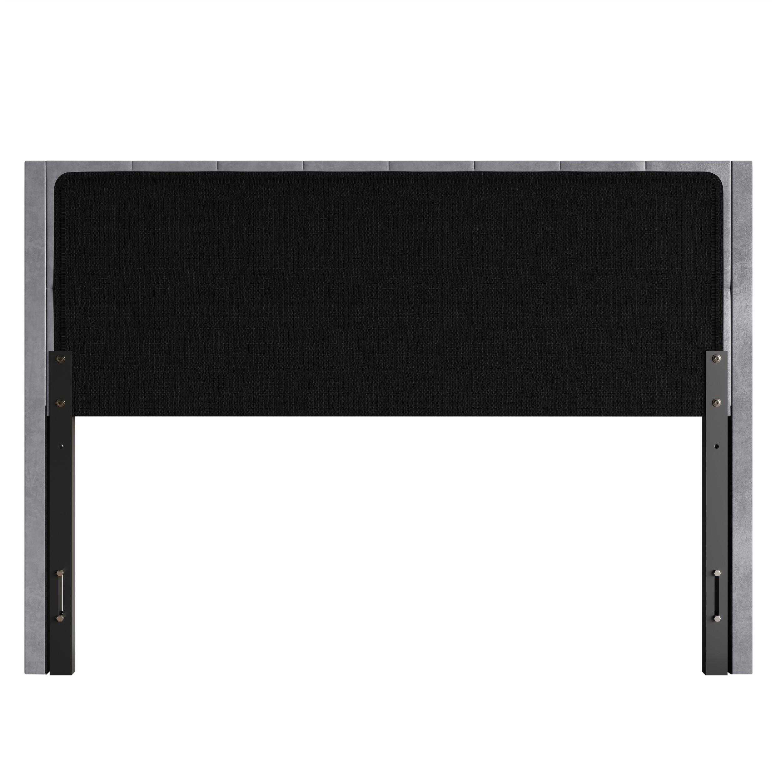 Favorer Gretna Tufted Upholstered Headboard with Nail Head Trimming for Stylish Bedding Decor