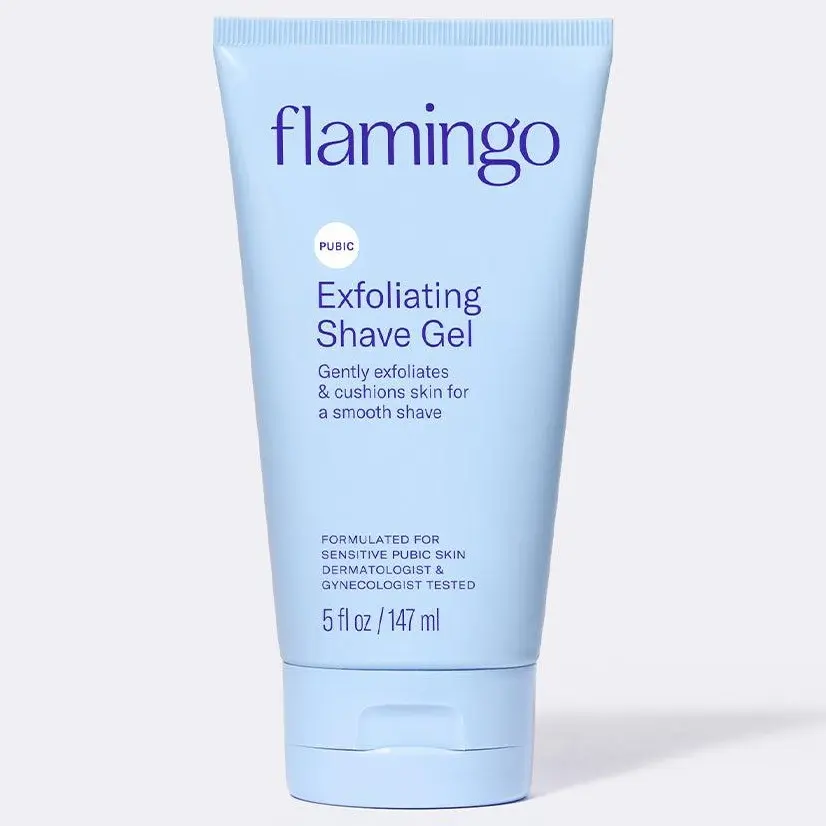 Sensitive Skin Pubic Exfoliating Shave Gel with Aloe Vera Aftershave Foam