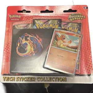 Ascended heroes 3pk tech sticker (Charmander)