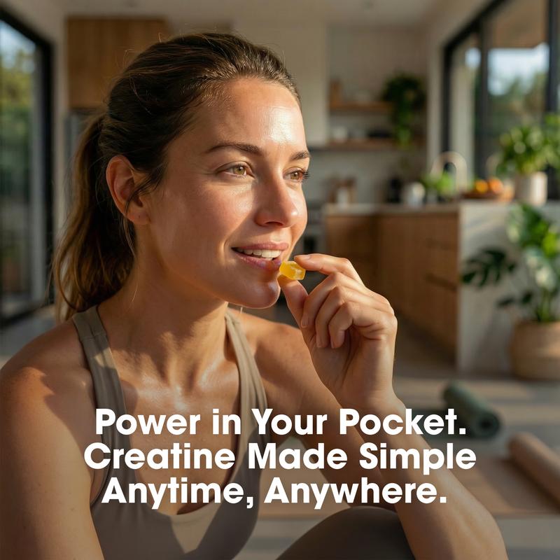 Optimum Nutrition Creatine Gummies (Pineapple) – 5g Creatine per Serving, 75 Gummies (25 Servings)  – Muscle, Power, Strength & Training Volume Support + Post-Workout Recovery – No Mixing, Gluten Free, No Synthetic Colors | Creatine Gummies Women