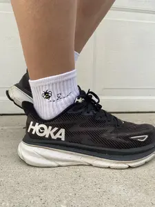 Embroidered Honey Bee Socks / Comfortable / Gift / Outfit