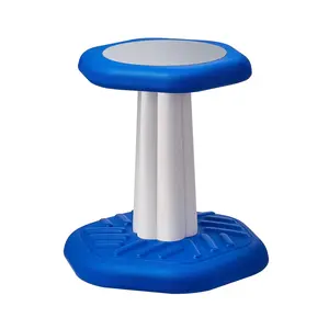 VEVOR Kids Wobble Chair,  , Active Chair with Sponge Cushion, Wobble Stool Improves Focus, Posture and Calm Children, Ideal for Schools and Preschools, Age 3-7, Blue