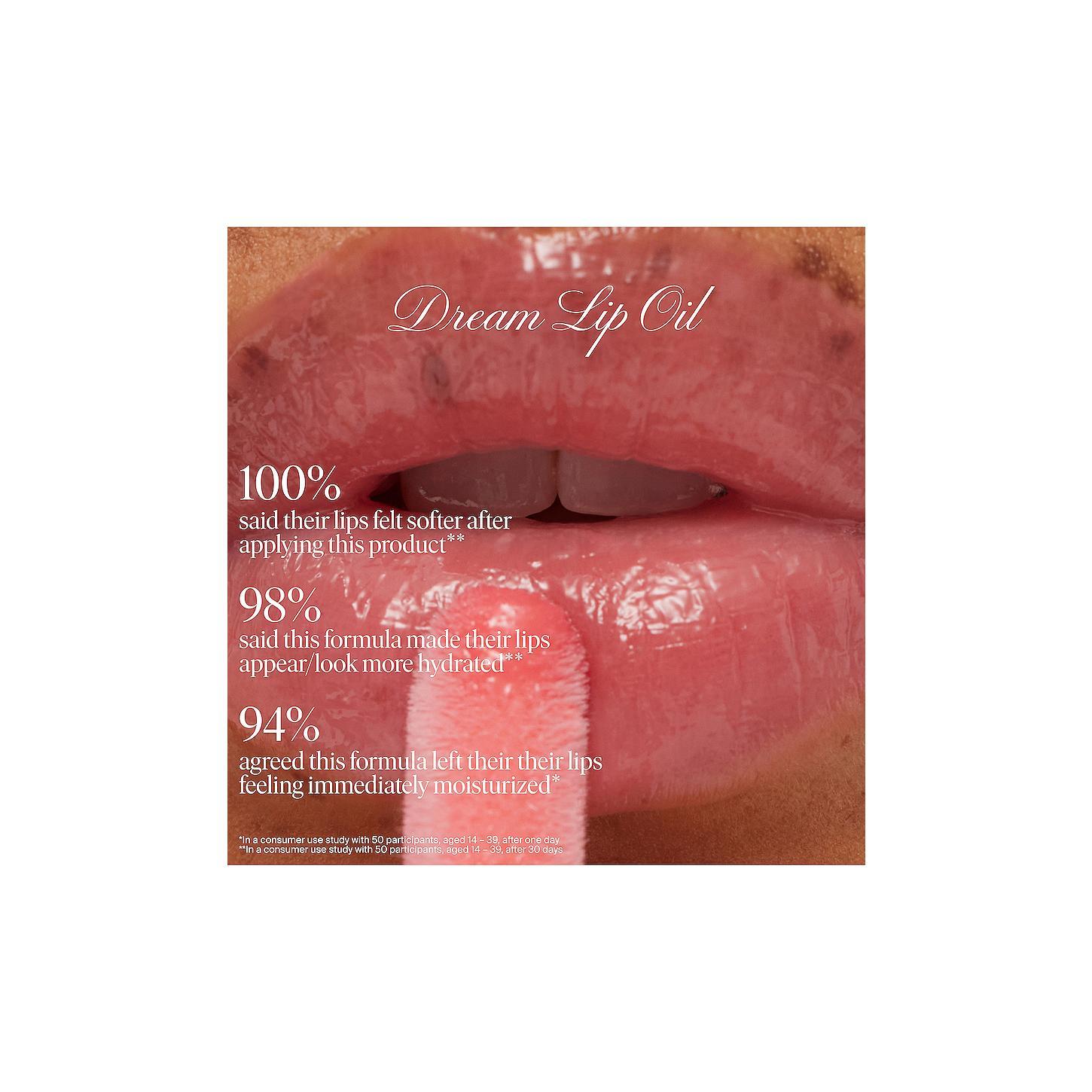 Summer Fridays Dream Lip Oil in Pink Cloud