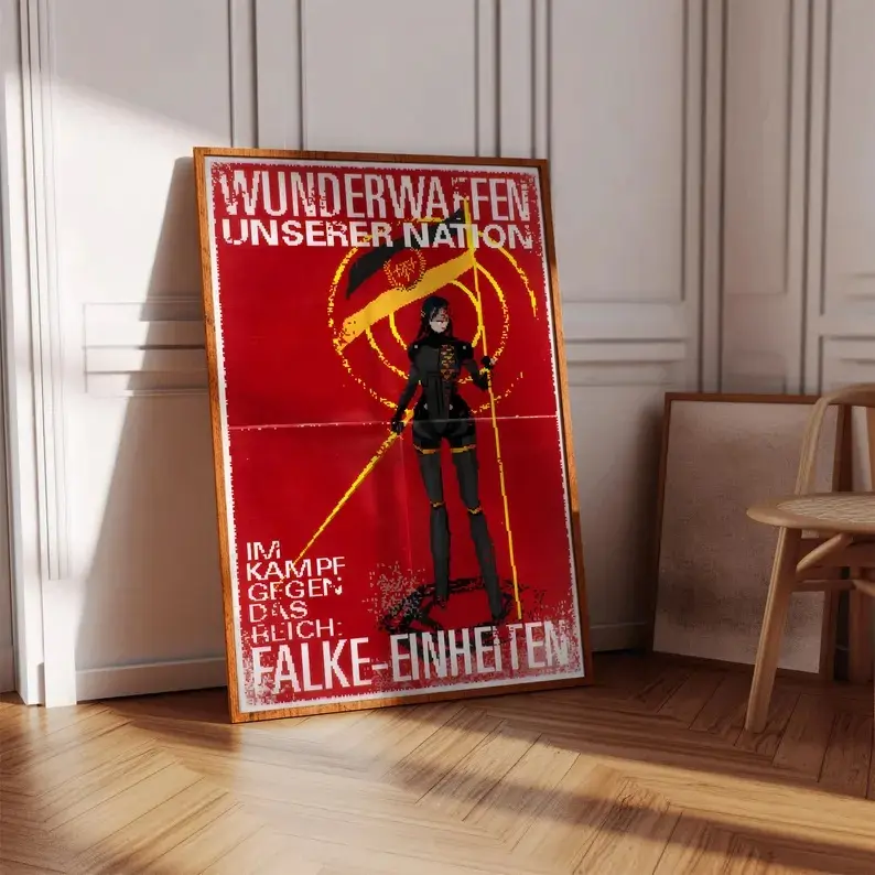 Signalis Poster Print, Gaming Poster, Video Game Posters, Gift for Gamer