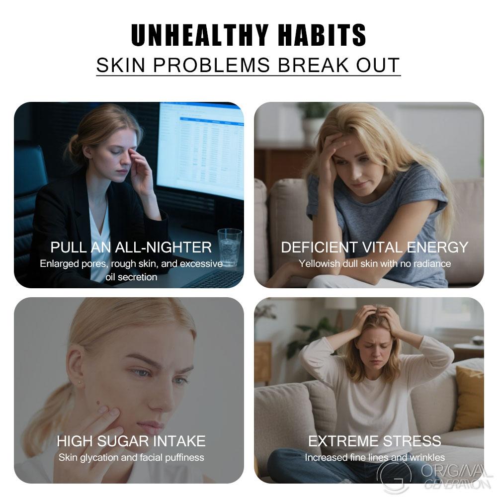 Young Tea Set 60g (6gx10pcs) Morning Afternoon Night:With Red Dates, Mulberry, Poria,,Coix Seed, Pear, Black Wolfberry Jasmine,Ophiopogon Japonicus Pear Red Ginseng Astragalus,Longan Double-petal red rose; Black wolfberry