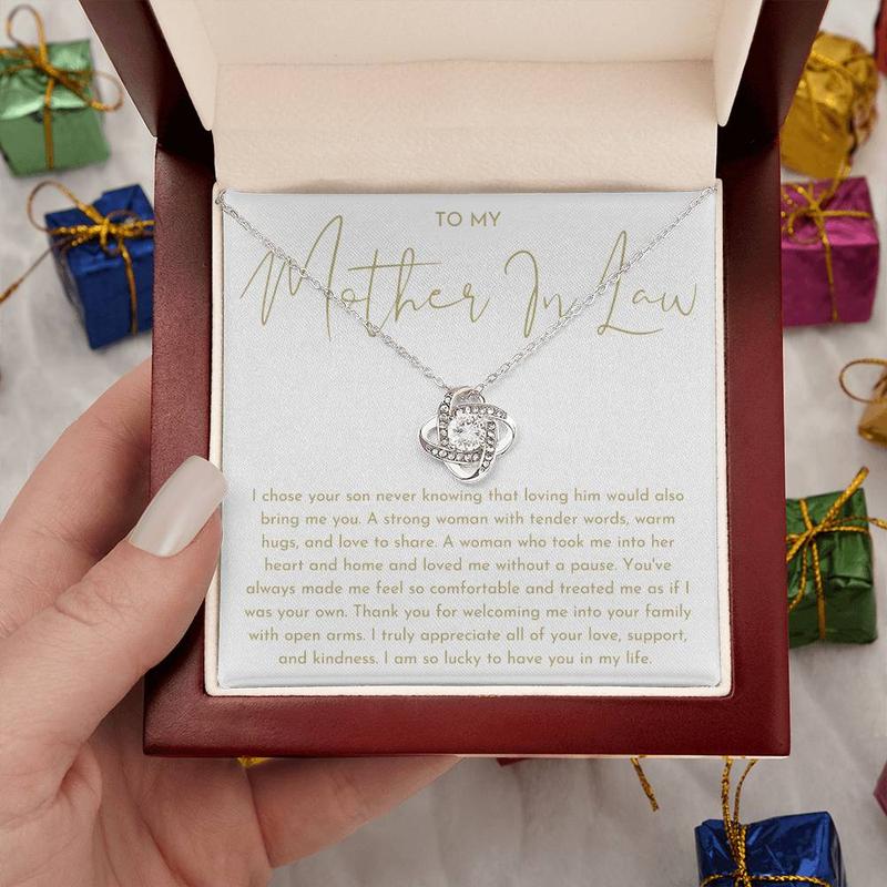 Mother In Law Gift, Mother's Day Gift, Mother Of The Groom Gifts, Mother In Law Necklace