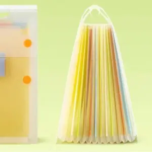 Kasimir Accordion File Organizer - Expandable File Folder with 13 Pockets, Holds Up to 1500 Sheets, Vertical Stand-Up Design, Waterproof & Scratch-Resistant