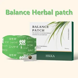 Hanpo Herbal patch Pad Balance Patch,Health Patch,Waist and abdomen brush,Five tablets per box
