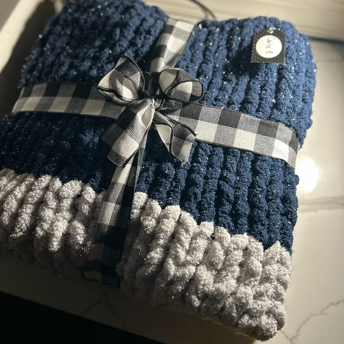 Chunky Knit Blanket