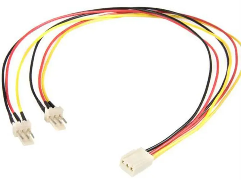 Startech Tx3Split12 Tx3 Fan Power Splitter Cable - 12V Large Appliance Support Accessory, Optimize Cooling Capability, Skip PSU Upgrade, Single Power Supply Connector, Supports 2 3pin (Tx3) Fans, Two 3Pin (Tx3) Fans