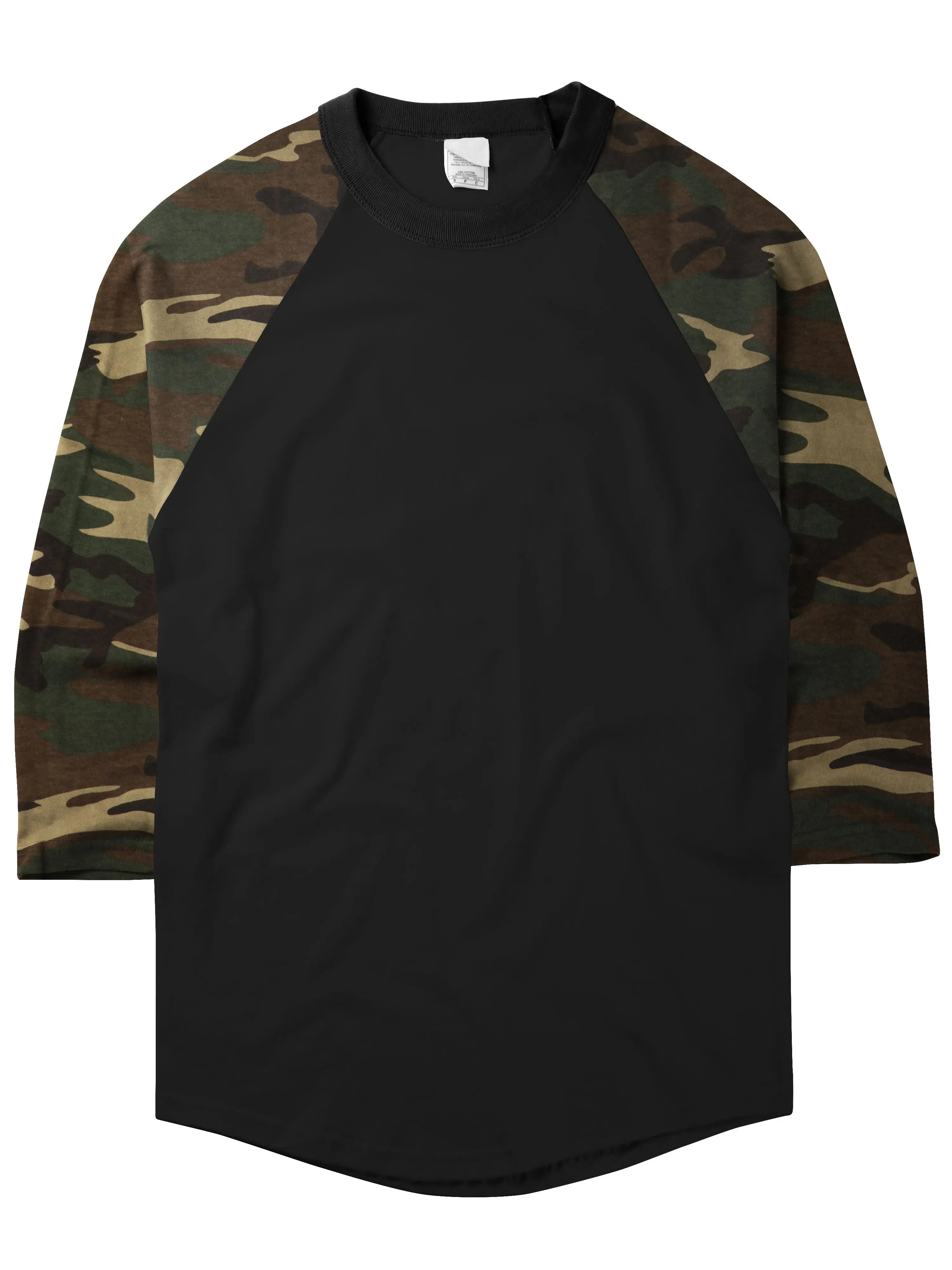 Men's Raglan 3/4 Sleeve Baseball Jersey