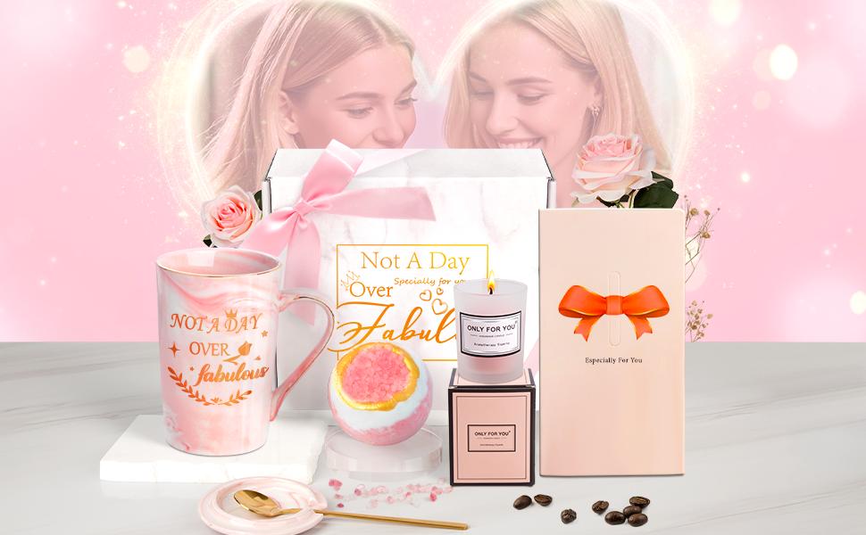 Valentine's Day Birthday Gifts Set for Women Girlfriends Best Friends Unique Xmas Christmas Gifts for Mum Sister Grandma Special Occasions Thoughtful Party Favors Assortment