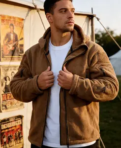 Warm Softshell Fleece Jacket with Tactical Pocket Design Full Zip Hoodie for Outdoor Winter Hiking Casual Wear Windproof Polyester Material