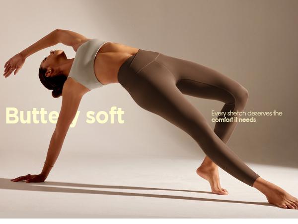 ODODOS ODCLOUD Crossover 7/8 Leggings with Back Pocket for Women, 25" / 28“ Buttery Soft V Cross Wasit Lounge Yoga Pants