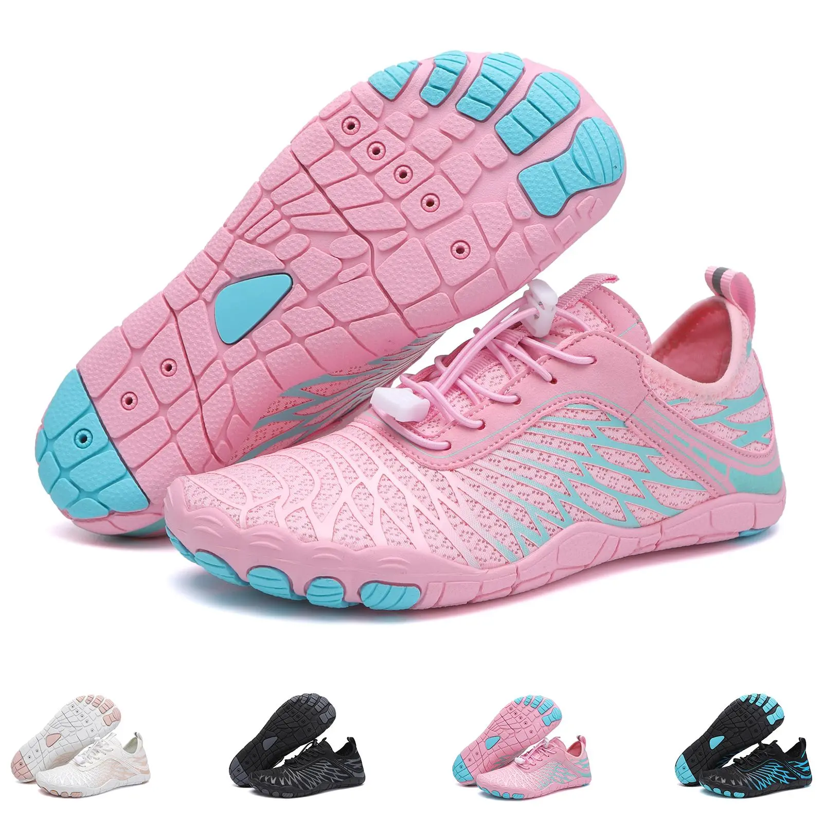 HOYOFOL 2026 Pro Barefoot Shoes - Unisex Women's Casual Trainers, White Breathable Soft Sole Sneakers for Walking, Ultra-light Comfort Work Shoes, Women's Shoes