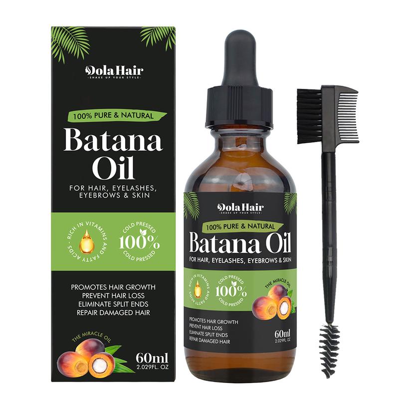 Batana Essentials Oil Organic for Haircare 60ml Anti Hair Loss  Repair Damaged Hair Moisturize Scalp Lightweight Daily Hair Care Moisturizer Moisturizing Hydrating