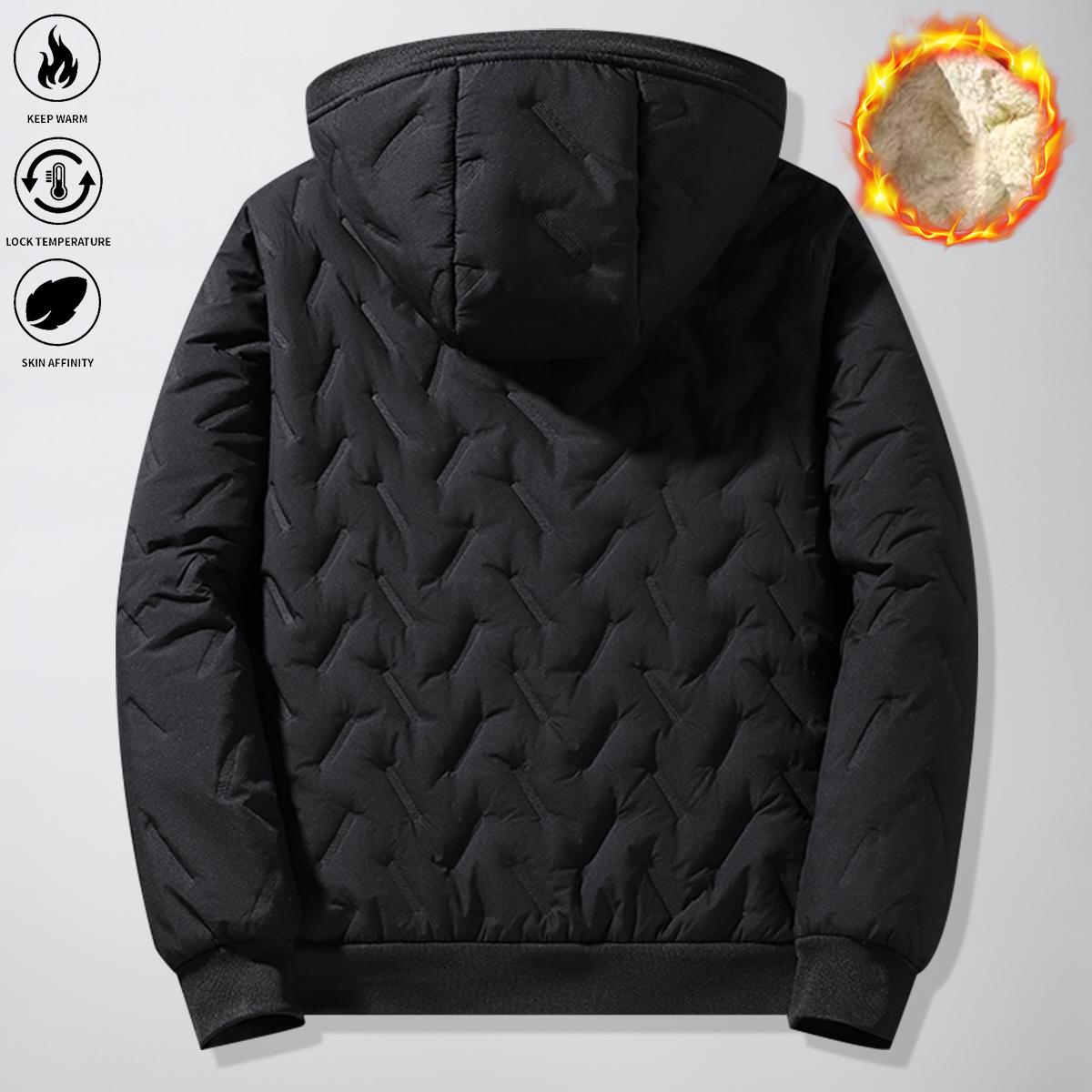 Men’s Hoodie with Fleece Lining – TikTok Shop Trending, Casual Outfit Essential, Cozy Warm Layer, Stylish Streetwear for Everyday Wear, Must-Have Men’s Clothing