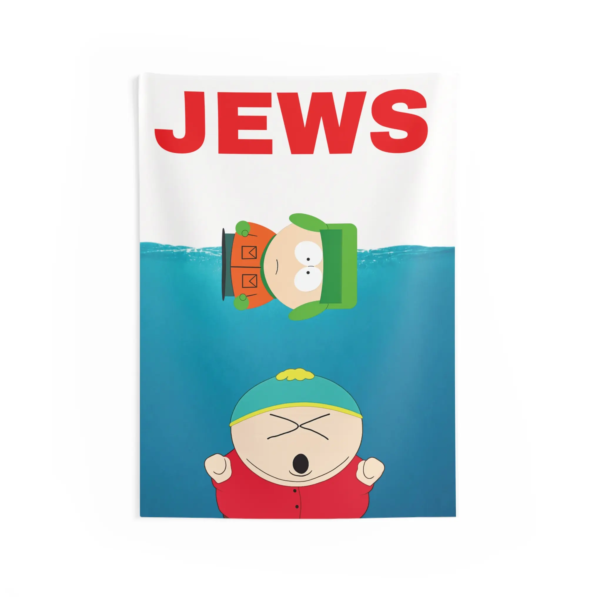 South Park Parody Jewish-Themed Decorative Tapestry - Lightweight Artwork Print, Home Decor Room Wall Hanging Accessory, Room Decor, Wall Decor
