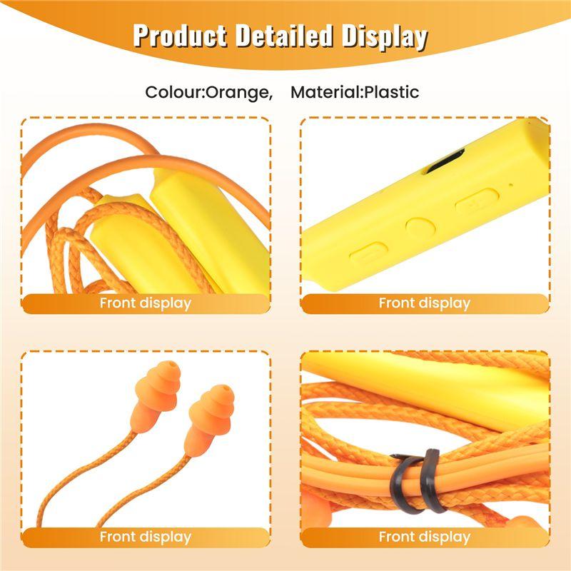 Ear Plugs Bluetooth Earphone for Work, Noise Suppression, Hearing Protection,Construction Sites, Noisy Places Blue Ear Plugs Bluetooth Earphone for Work, Noise Suppression, Hearing Protection,Construction Sites, Noisy Places Blue