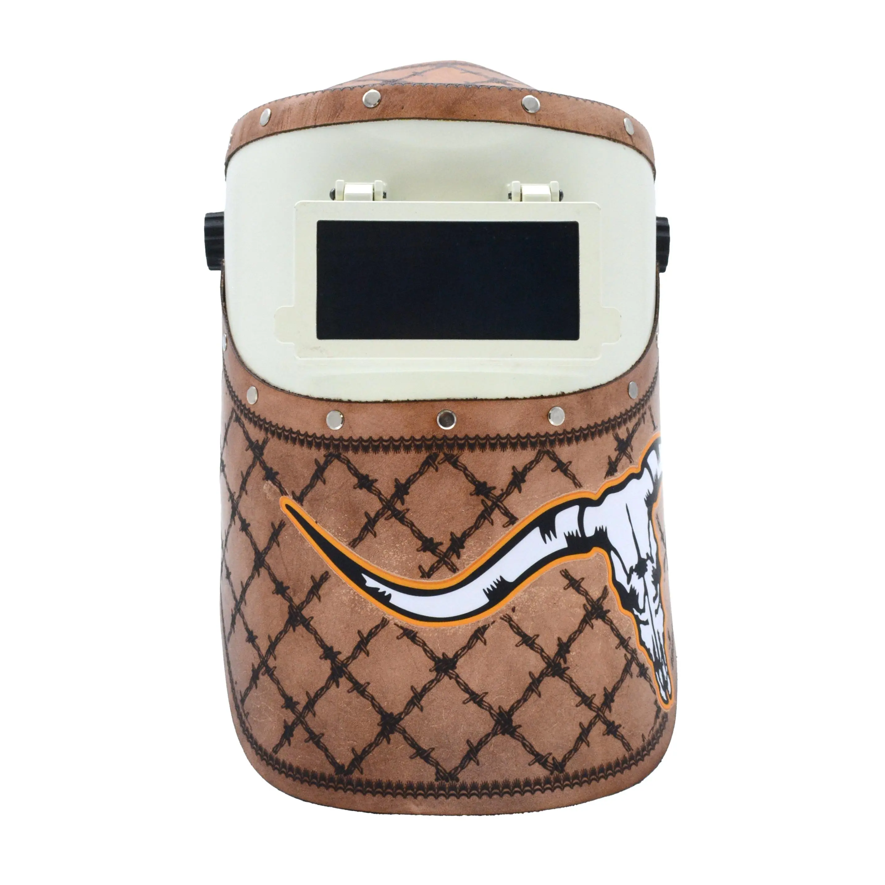 SLICKMAN Welding Hood - Brown Bull SLICKMAN Welding Hood - Brown Bull