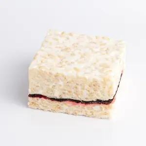 Raspberry Chocolate Crispycake – Rich, Chocolatey & Fruity a Decadent GIANT Rice Crispy Treat