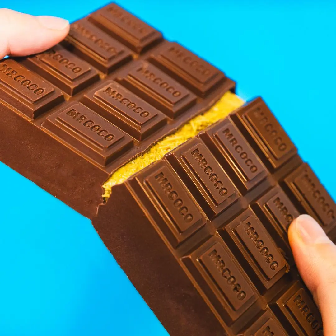 MrCoco Dubai Chocolate Bar JUMBO Kit – Pistachio Kataifi Stuffed Bar Filling, Reusable Mold, DIY Crunchy-Creamy Milk or Dark