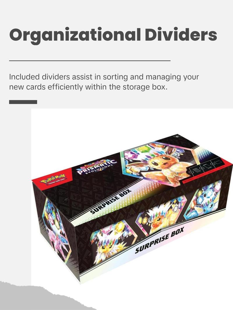 Prismatic Evolutions Surprise Box