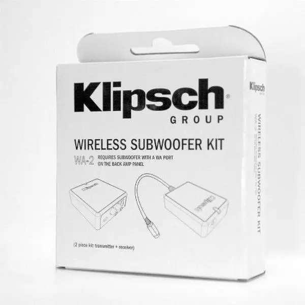 Klipsch WA-2 Wireless Subwoofer Kit with Easy Installation for Powerful Bass