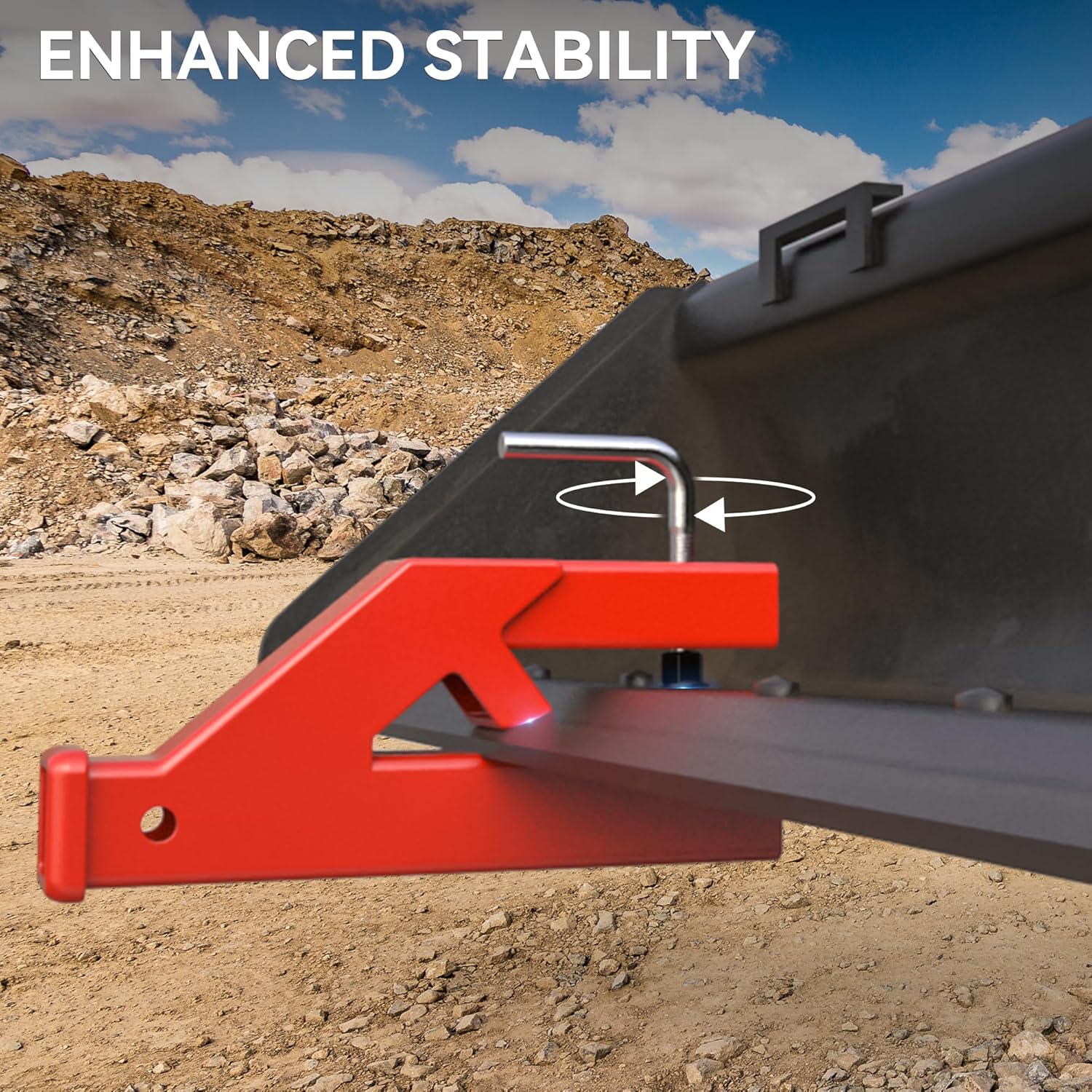 YITAMOTOR 2" Inch Clamp On Bucket Hitch, Trailer Hitch Receiver Ball Mount Tractor Adapter Compatible with Kubota Deere Bobcat Bucket YITAMOTOR 2" Inch Clamp On Bucket Hitch, Trailer Hitch Receiver Ball Mount Tractor Adapter Compatible with Kubota Deere Bobcat Bucket