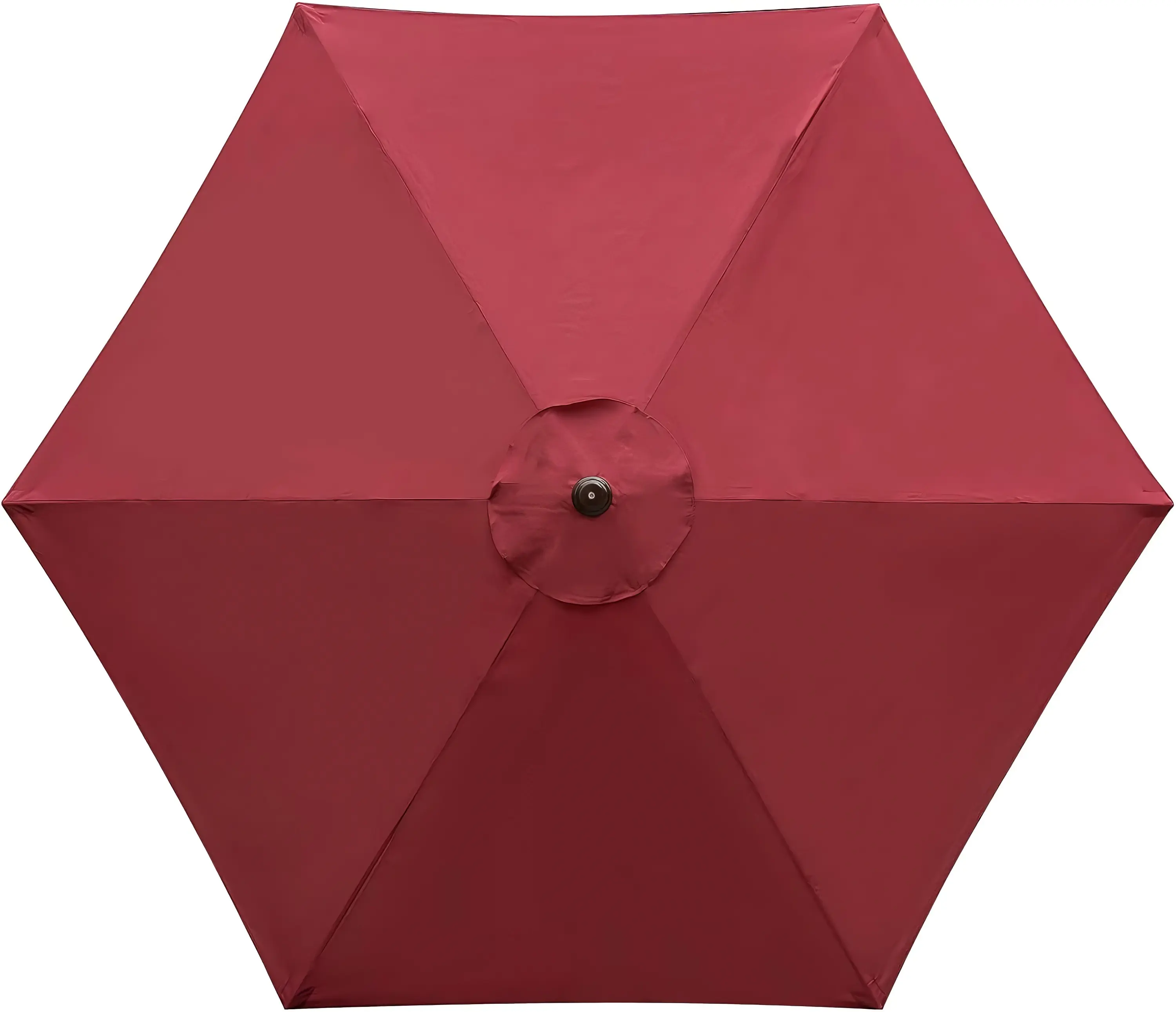 Polyester 9-ft Universal Patio Umbrella Replacement Canopy, Thick Strong Top Cover for 6-Rib Market & Outdoor Table Parasols (Canopy Only)