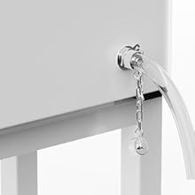 VINGLI Patio Cooler, 60QT Rolling Ice Chest on Wheels, Portable Patio Party Bar Drink Cooler Cart, with Shelf, Beverage Pool with Bottle Opener,Water Pipe