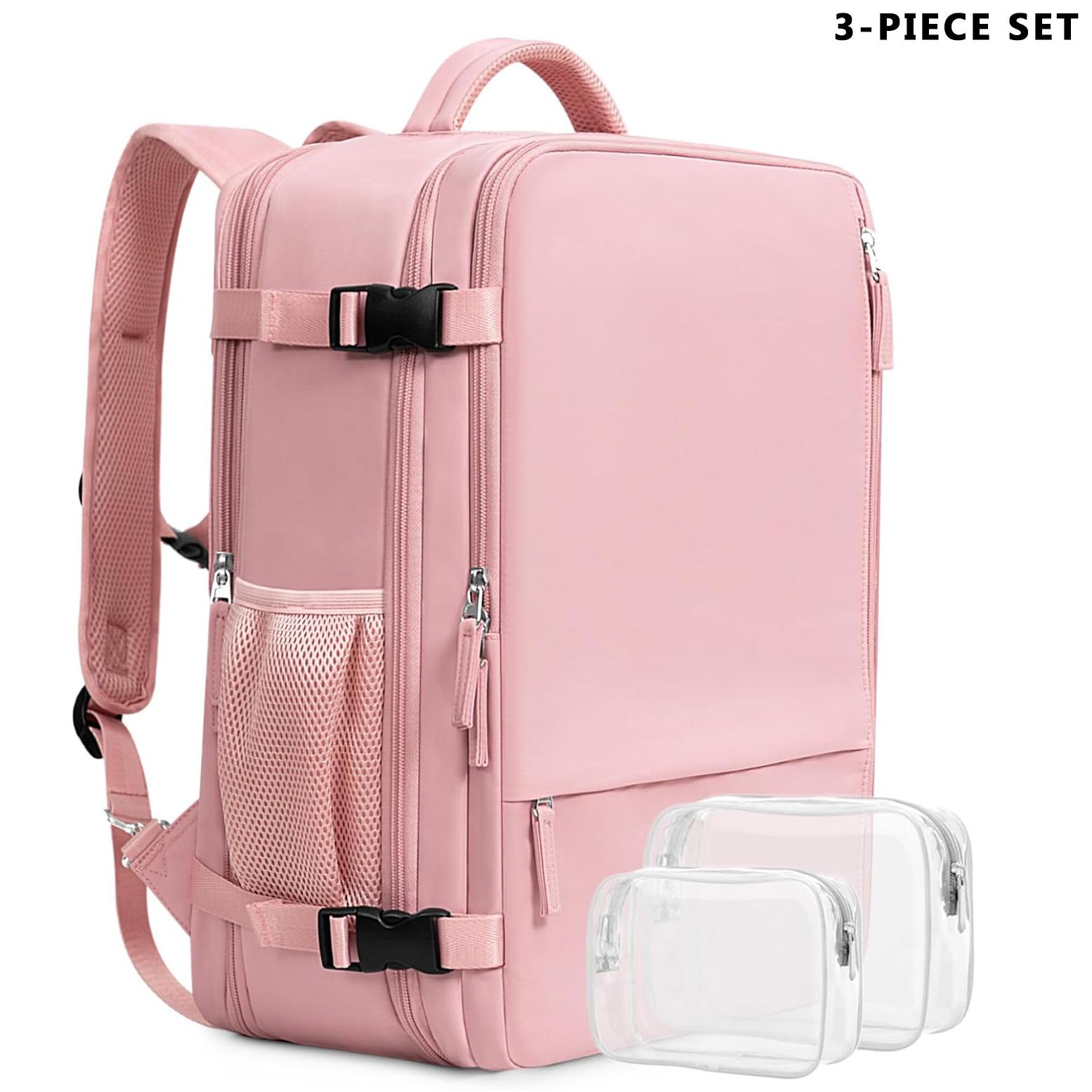 Simple Multi-Compartment Business Laptop Travel Bag Lightweight Zipper Luggage Backpack, Preppy Backpack, Large-Capacity Men’s Casual Travel Backpack, Women’s Computer Backpack, High School and Middle School Student Backpack, College Student Backpack