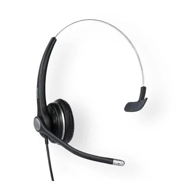 A100M Wired Monaural Headset with QD-RJ9 Connector, Audio Gadget for Phone & Electronics Use, A100m Wired Headset