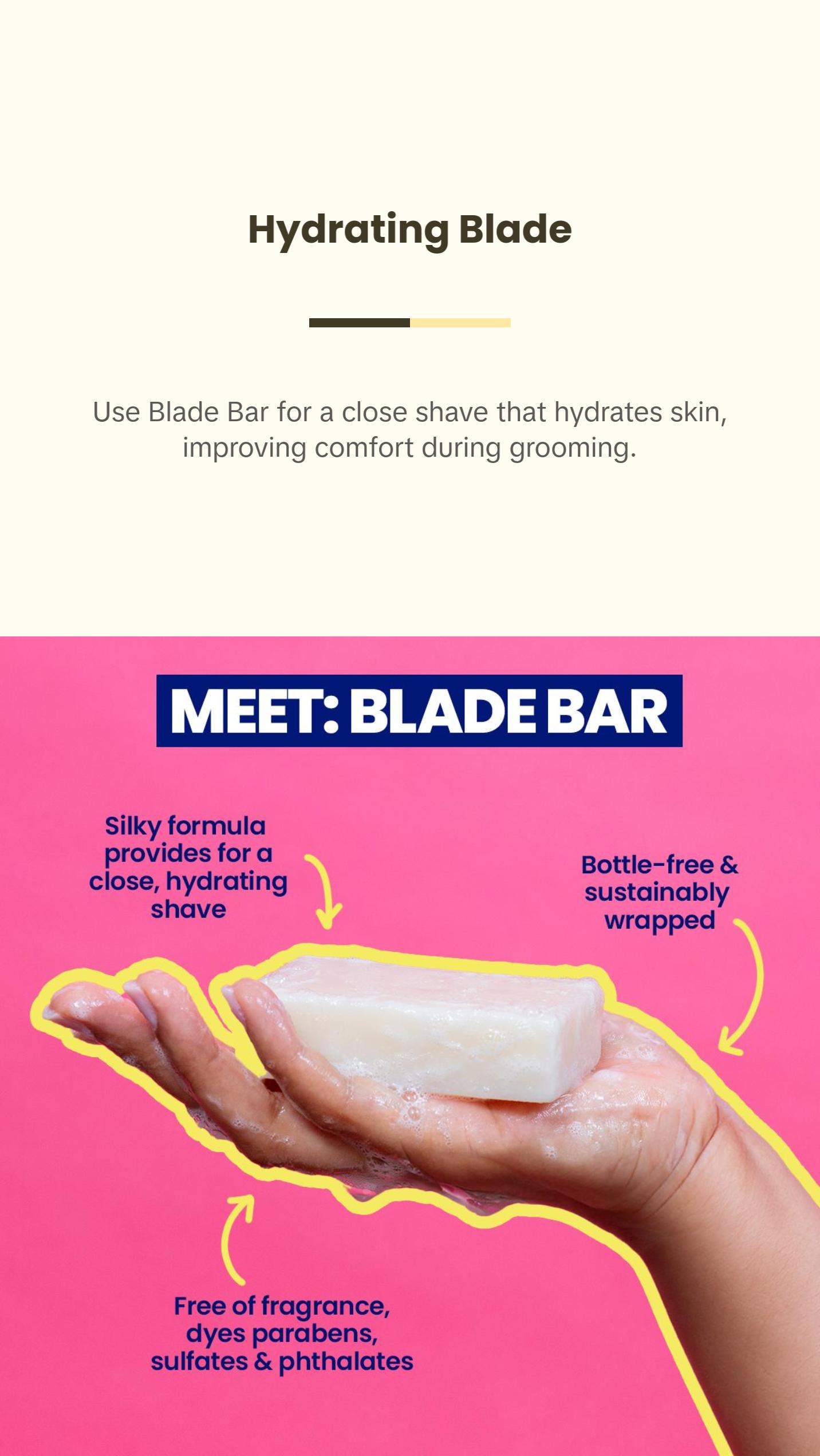 Megababe Shave the Day Kit | 4-Piece Shave Set for Smooth, Bump-Free Skin | Includes Bumpy Bar, Blade Bar, Après Shave, Après Shave Oil | Great for Sensitive Skin | TSA-Friendly Sizes