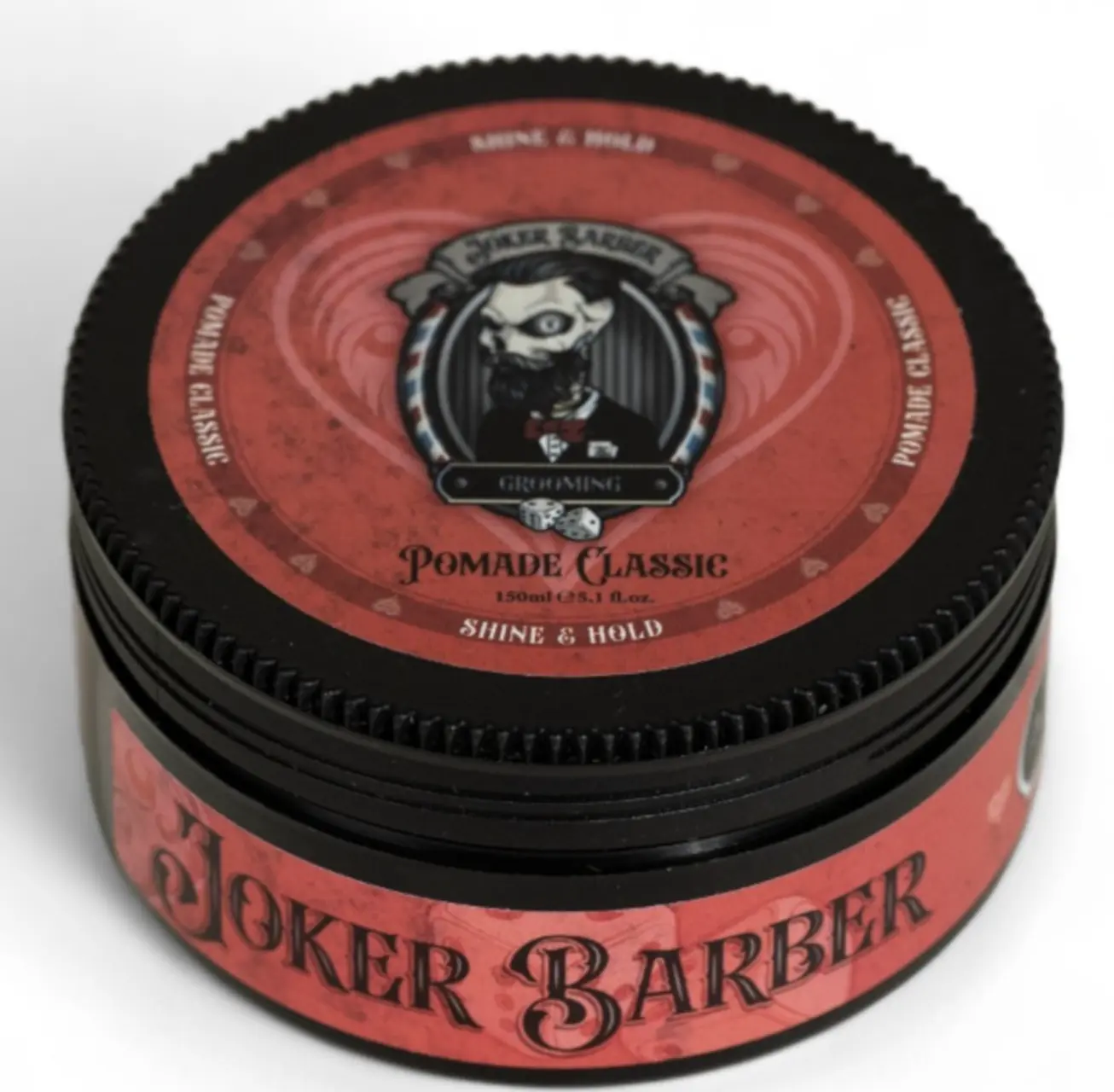 Joker Barber Pomade 150ml/5.1oz - Classic Shine & Hold Formula- Pomade