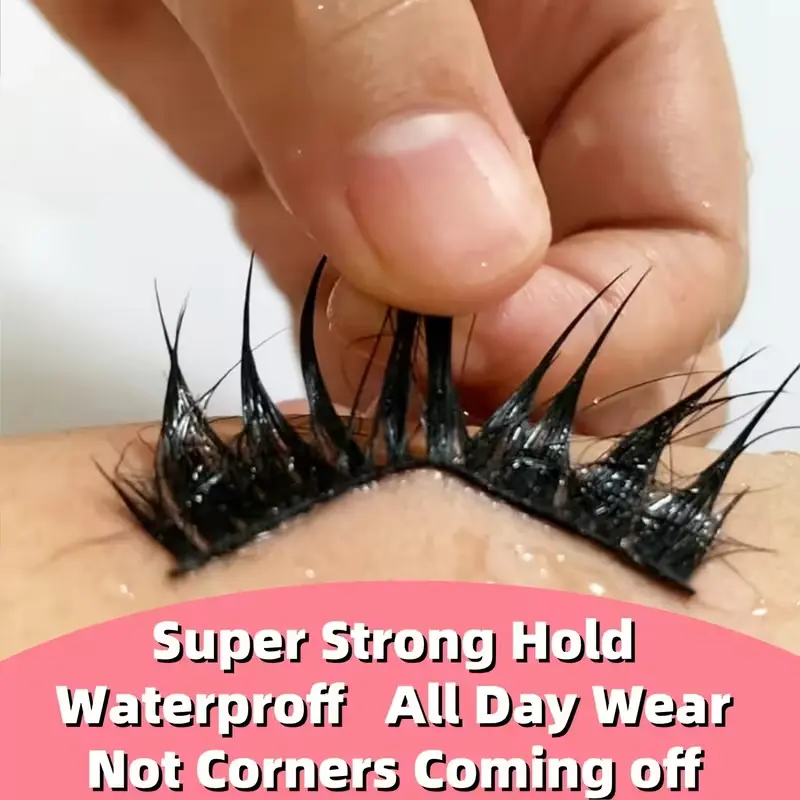 3pcs Super Strong Hold False Lash Adhesive, Waterproof Long-Lasting Eyelash Glue for Makeup