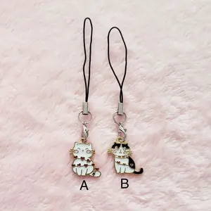 Cat phone charm accessories