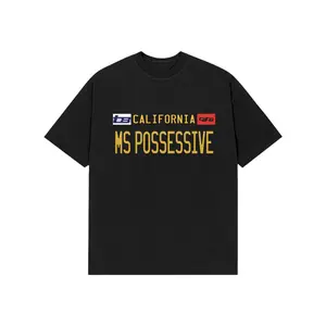 Miss Possessive Tate Basic Graphic Comfort Cotton Crewneck Unisex T-Shirt, Ideal For Fans