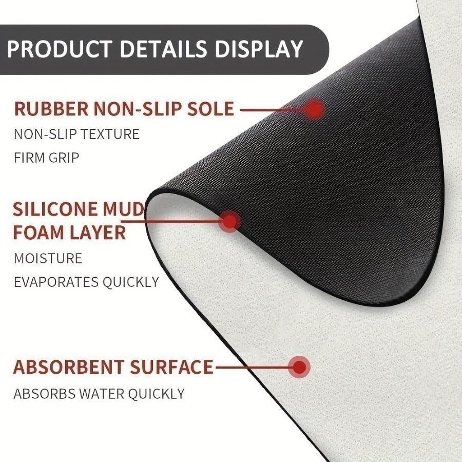 Durable Squat Exercise Mat with Visual Step Positions and Knee Placement for Targeted Muscle Workouts Supportive Padding Foldable Gym Accessories Gym Floor Mat Home Gym Mat Lightweight Mat