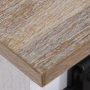 YITAHOME Farmhouse TV Stand for 65/60/55 Inch, Modern Entertainment Center with Sliding Barn Door, Wood TV Media Console Storage TV Cabinet for Living Room, 300lbs