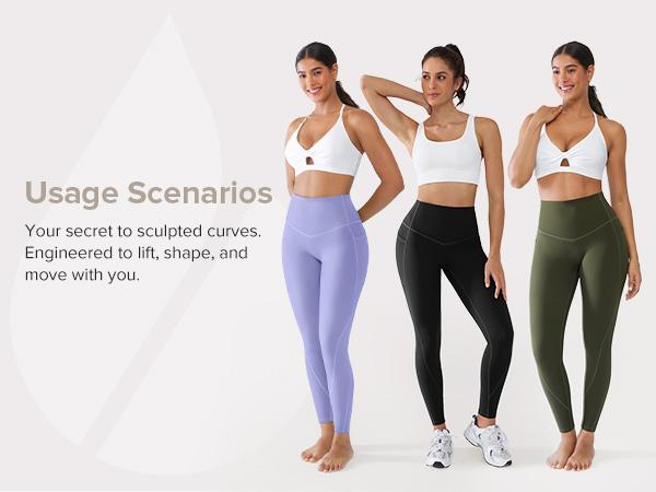 BRXL Scrunch Butt Leggings for Women Amplify Contour Legging Seamless Yoga Pants Workout Gym Booty Lifting Tights-1