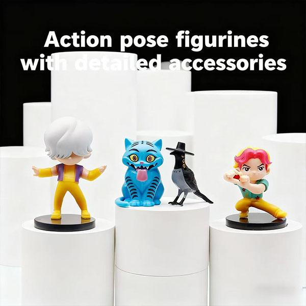 10-Piece Figurine Set – Anime Model Toy Decorations, perfect for home collections and office desk display. An excellent gift choice for Christmas and New Year.