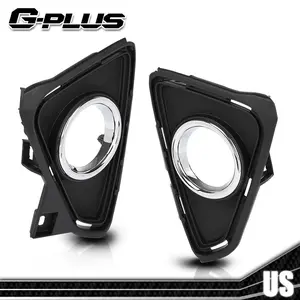 Fog Light Trim Fit For 2016-2018 Toyota RAV4 Set of 2 LH and RH Chrome Trim