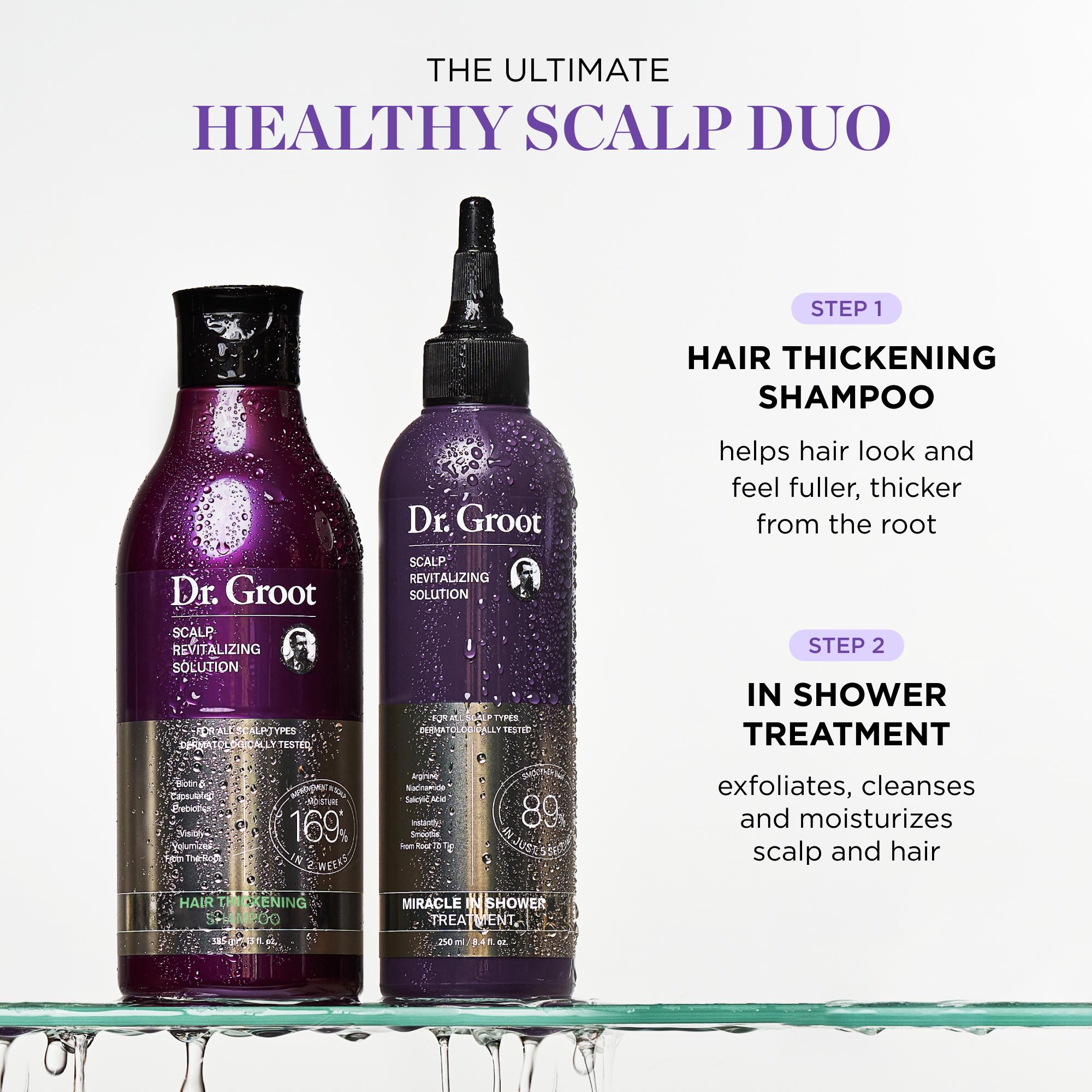 Dr. Groot Hair & Scalp Dynamic Duo Set, Korean Haircare, Hair Thickening, Biotin, Keratin Dr. Groot Hair & Scalp Dynamic Duo Set, Korean Haircare, Hair Thickening, Biotin, Keratin