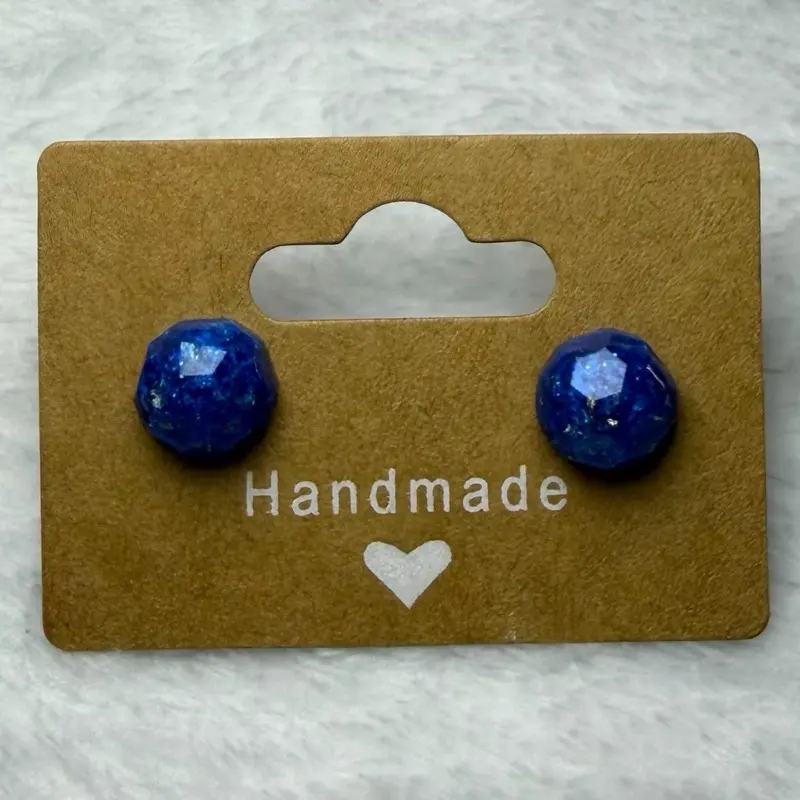 Sapphire Sparkle Studs Earrings